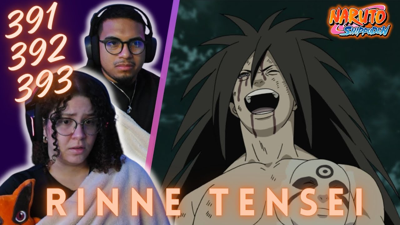 🍃 Naruto Shippuden 391, 392 y 393 | Reaccionando por primera vez | Madara Uchiha revive 🍃