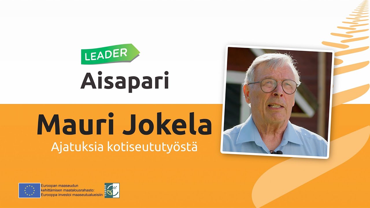 Ajatuksia kotiseututyöstä - haastattelussa kotiseutuneuvos Mauri Jokela
