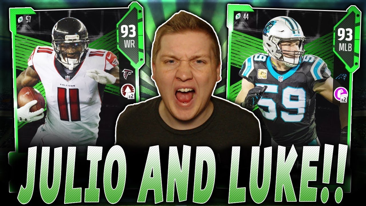 TOTW HERO PULL! | 93 JULIO JONES AND LUKE KUECHLY! | MUT 18 ELITE TOTW PACK OPENING