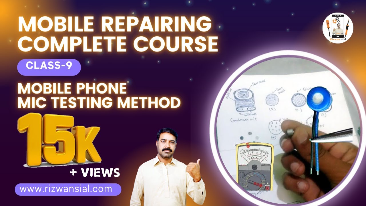 Mobile Phone Mic Testing Method Class-9 urdu hindi language