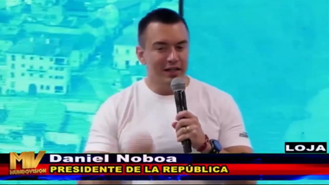En Loja, el presidente Noboa anunció el acceso al crédito para mujeres y jóvenes