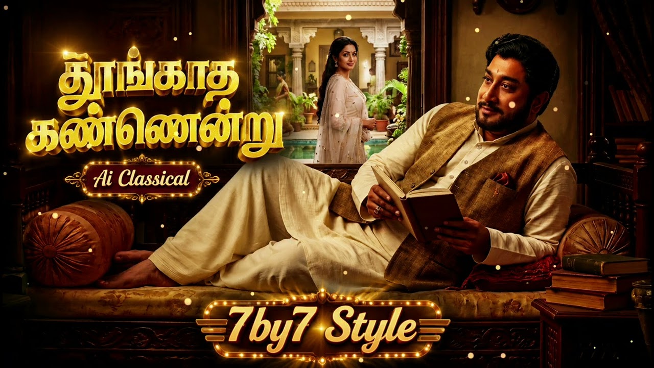 Thoongatha Kannendru Ondru | Ai Remix Songs | 7by7 Music Style 