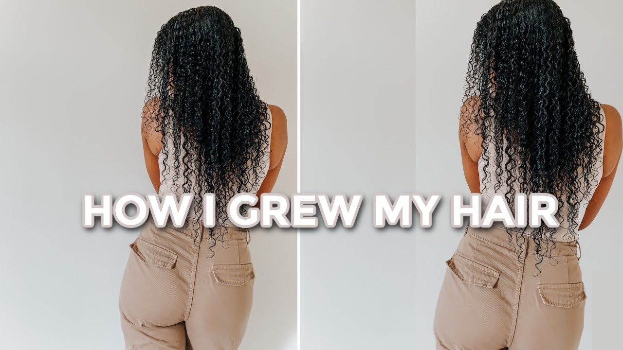 How I Grew My Long Natural Hair (short to long)