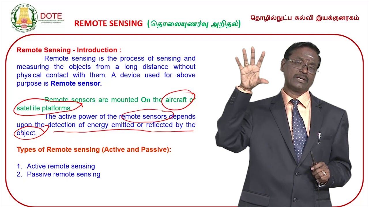 Unit 3 Lecture 14 Remote Sensing