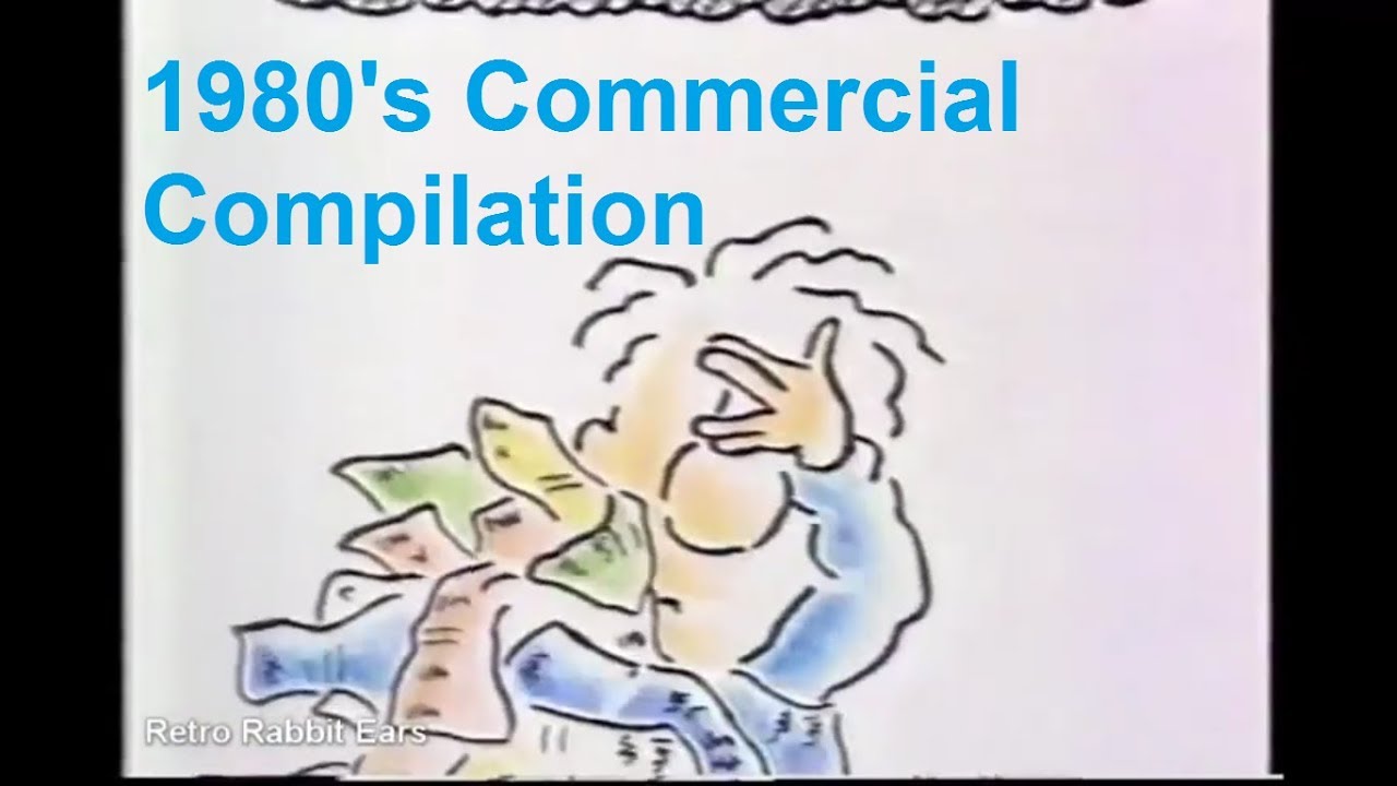 1980s TV Commercial Compilation From 1987-1988