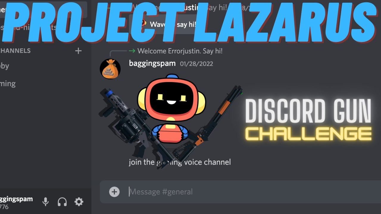 Roblox Project Lazarus: I Let Discord Choose My Loadout Challenge