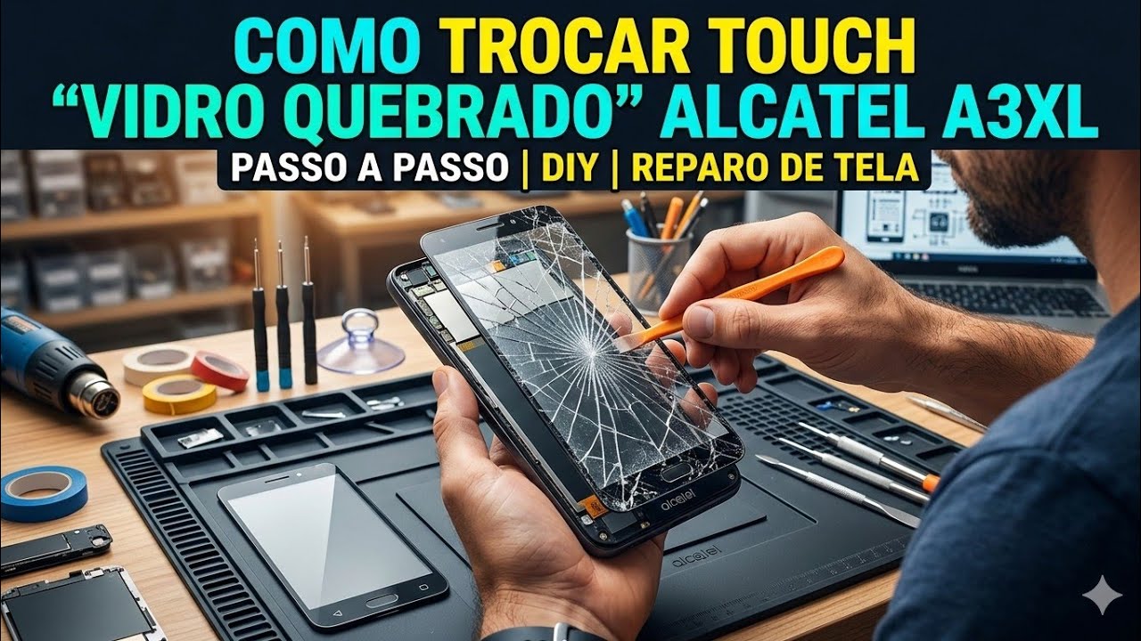 Como trocar touch 