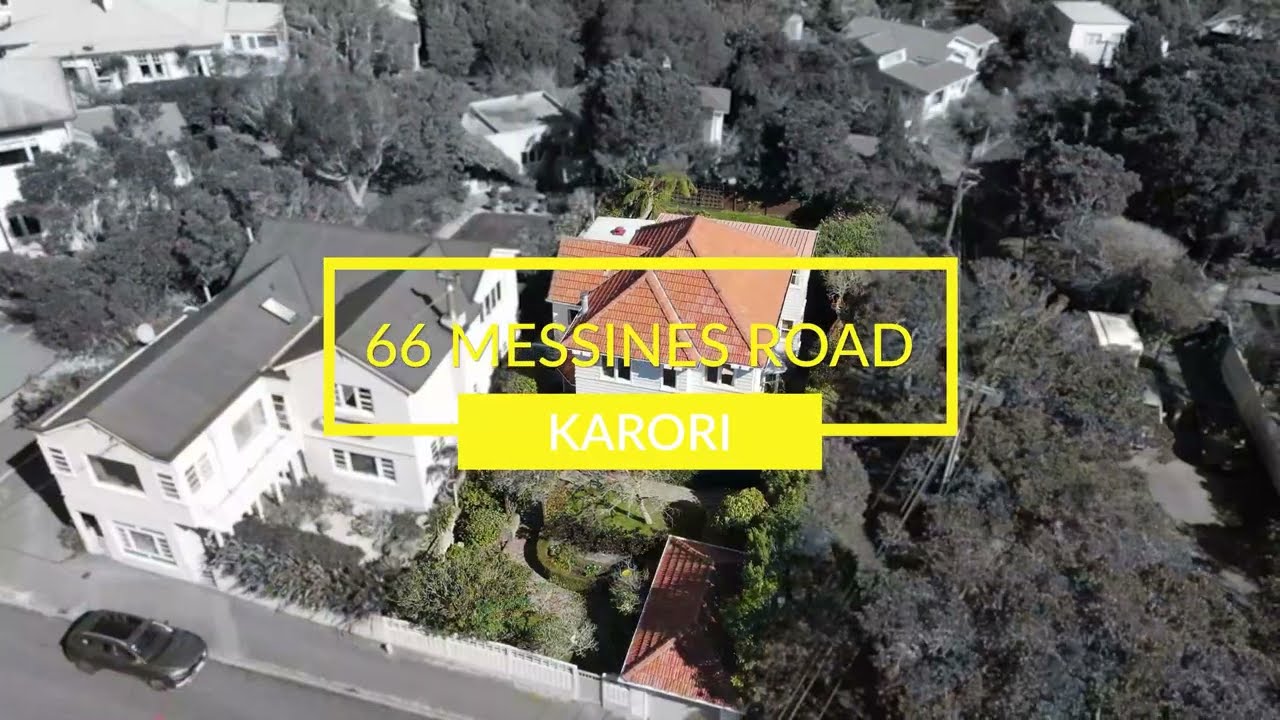 Sold 2025 : 66 Messines Road, Karori, Wellington, NZ