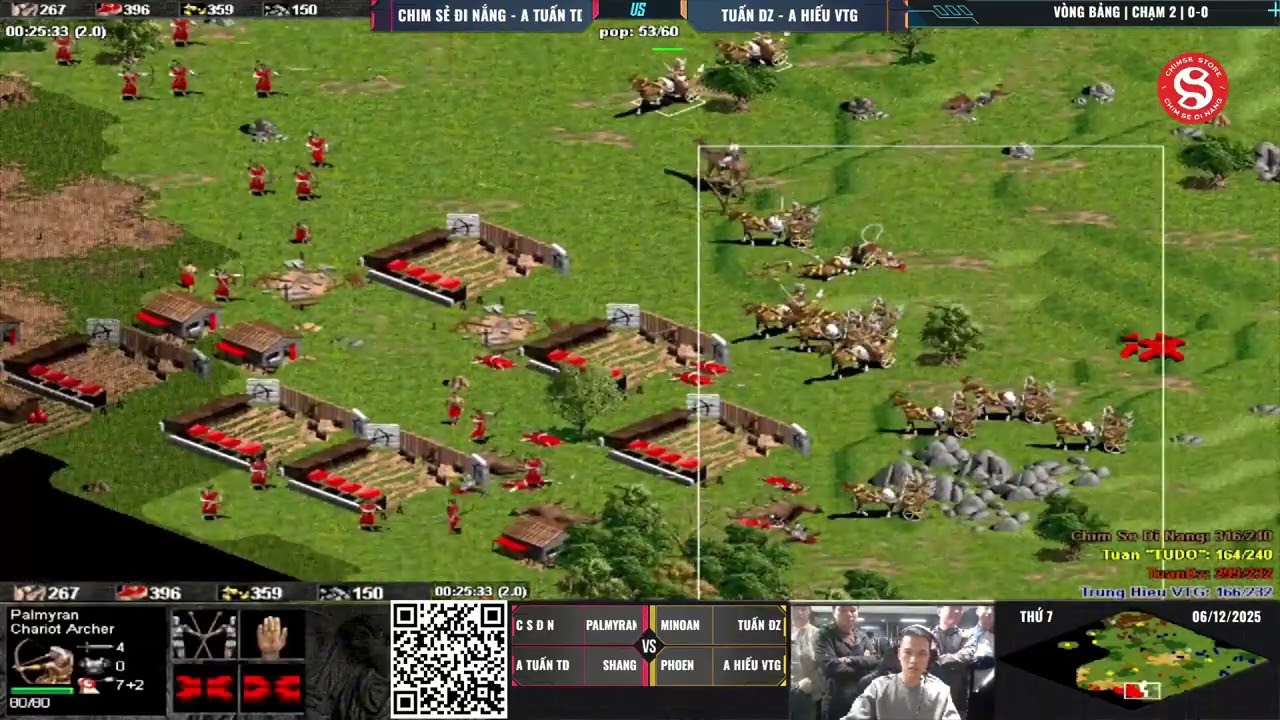 Chim Sẻ Đi Nắng - Tuấn Tự Do | Giải AoE Boss Cup 2025 | Serie A #aoe #chimsedinang