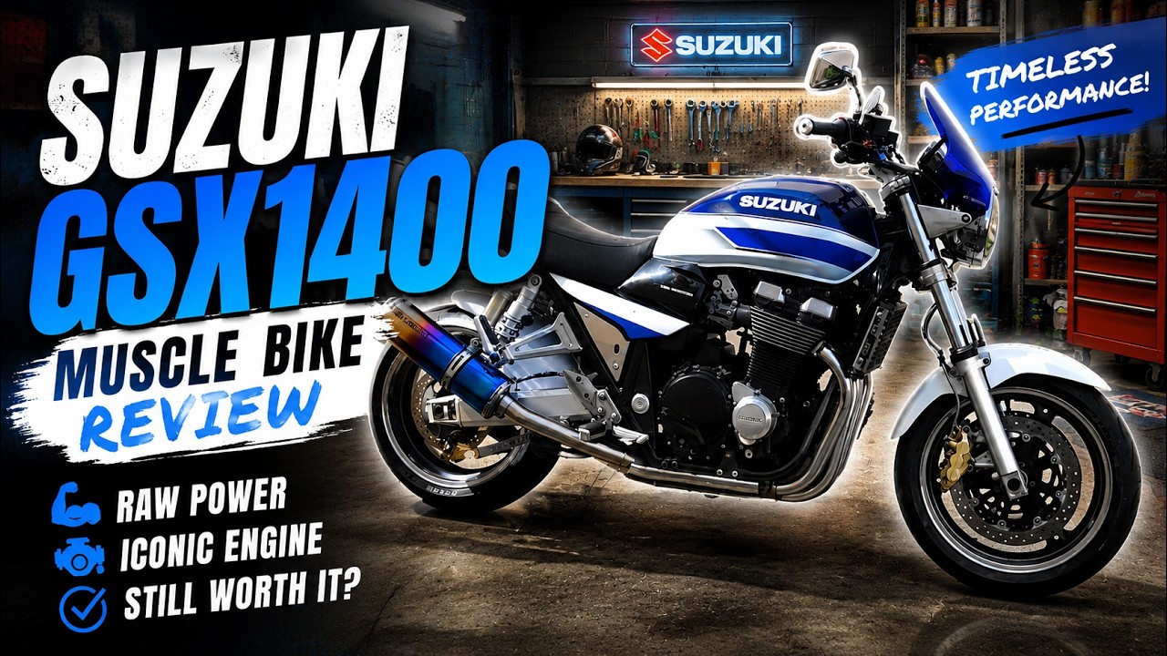 Обзор Suzuki GSX1400 2001 года — лучшие ли это деньги, которые вы когда-либо потратите на мотоцикл?