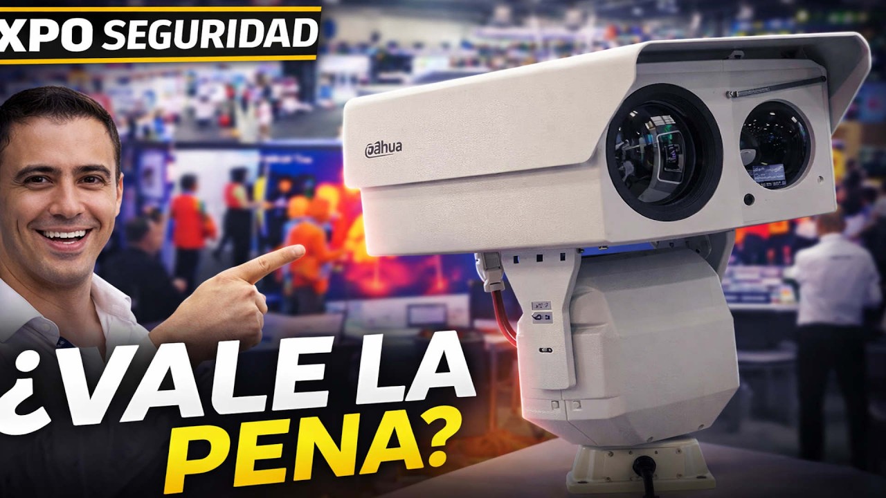 ¿Vale la pena ir a Expo Seguridad México? Así es por dentro (Cámaras, IA, Drones y más)