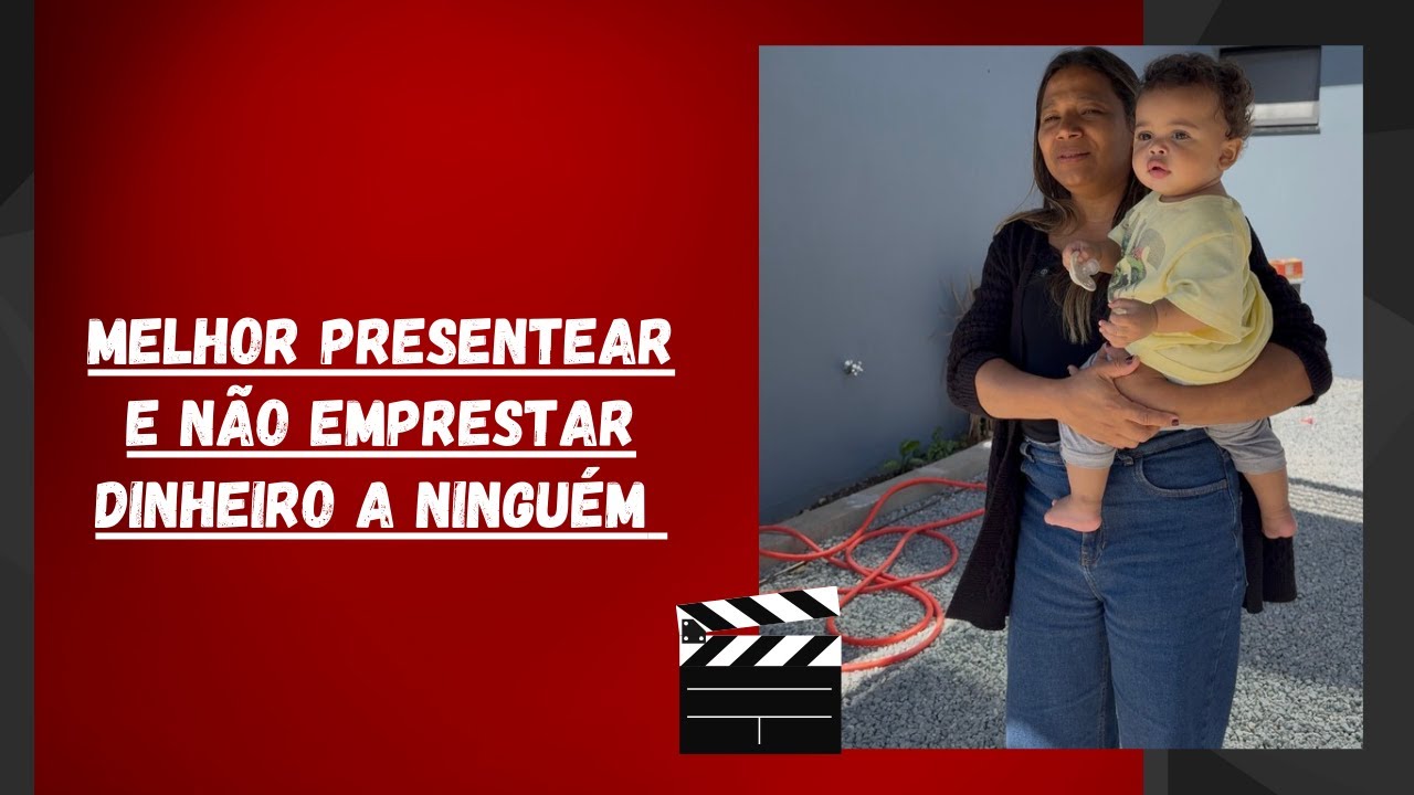 Melhor presentear e n&atilde;o emprestar dinheiro a ningu&eacute;m 😔
