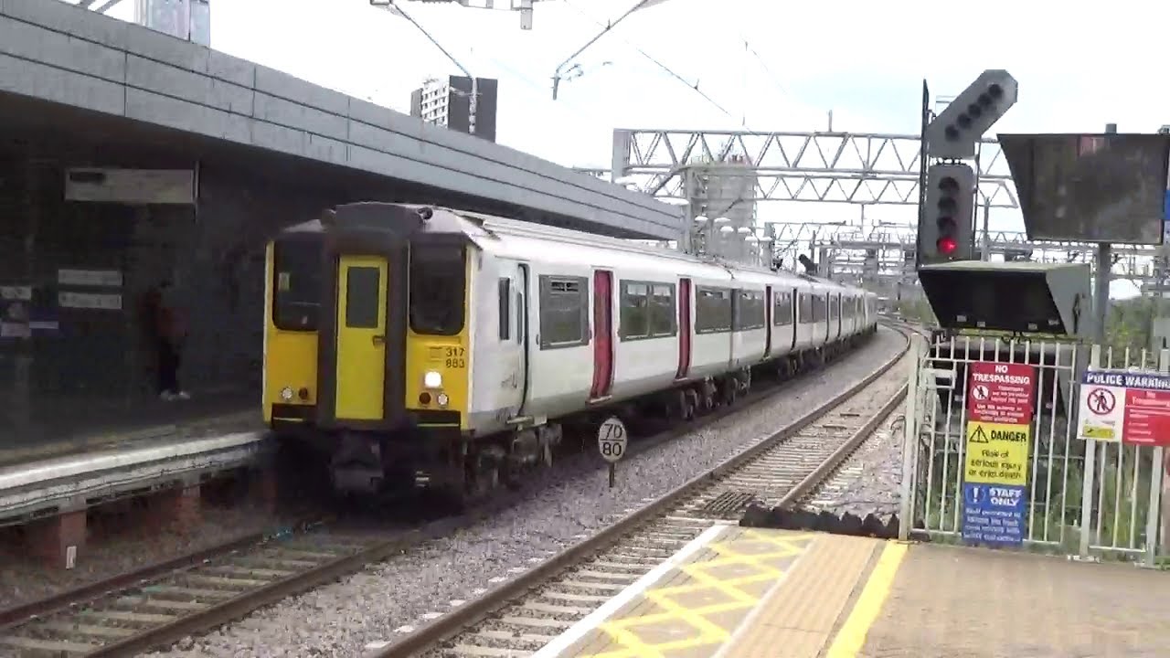 British Railways 2021-Stratford with classes 66, 315, 317, 321, 322, 345, 378 & 720