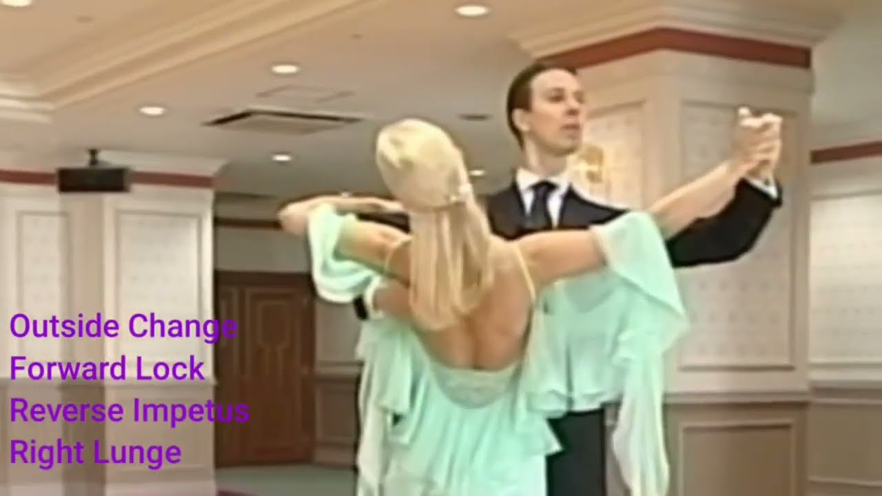 [Waltz] Line Figure by Arunas&Katusha (Reverse Impetus. Right Lunge)