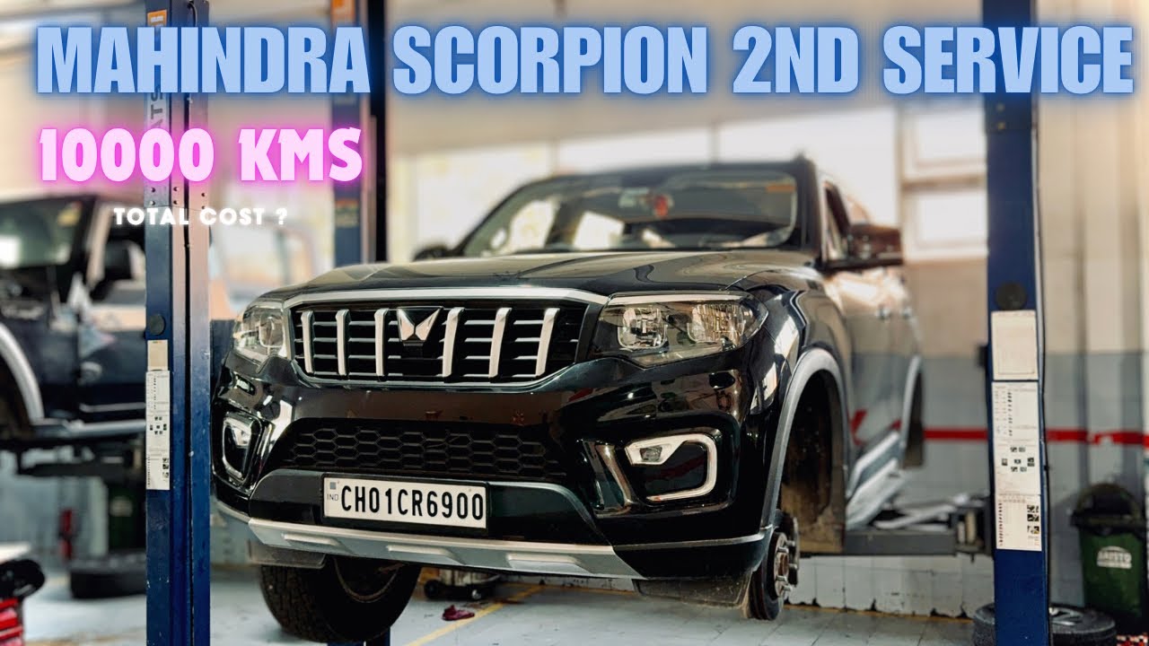 Mahindra ScorpioN Z6 - 2nd Service Experience 🫨 10000 kms done in 6 months - Diesel MT Total Cost ?