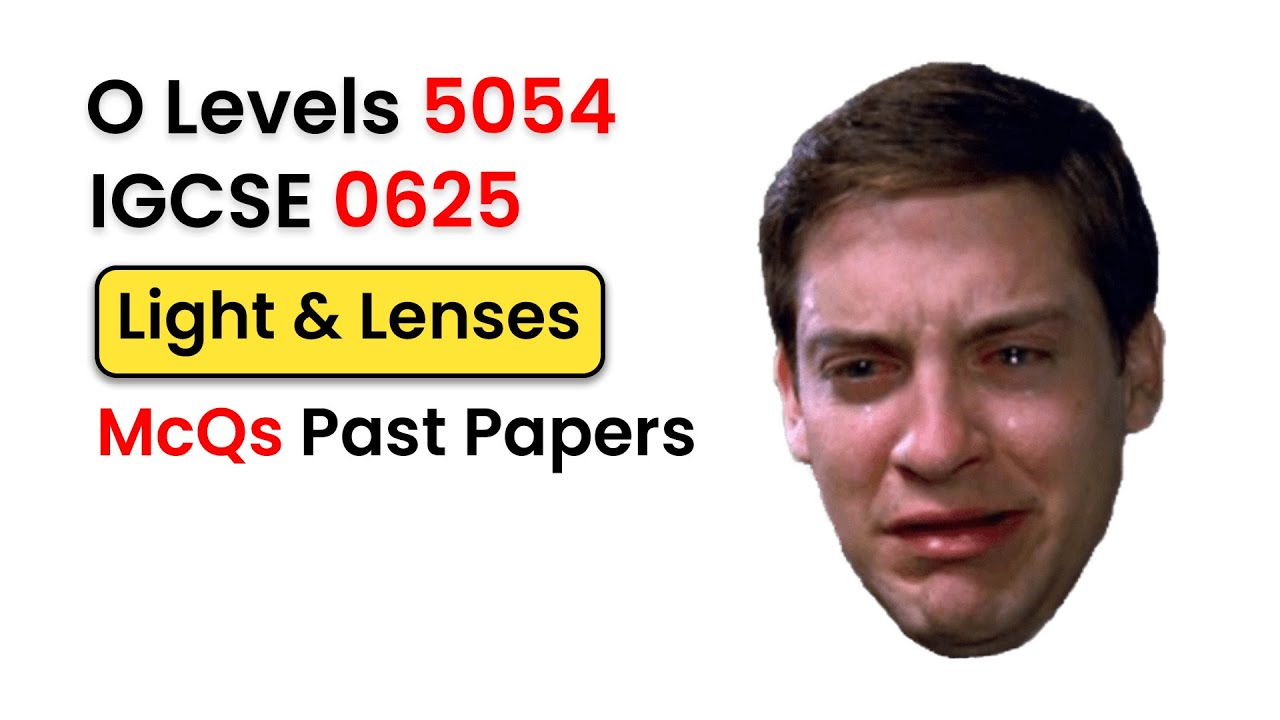 Light and Lenses - O Levels Physics Past Papers