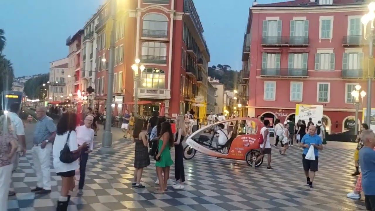 Tour de France Preparation Finish Line Nice France 2024