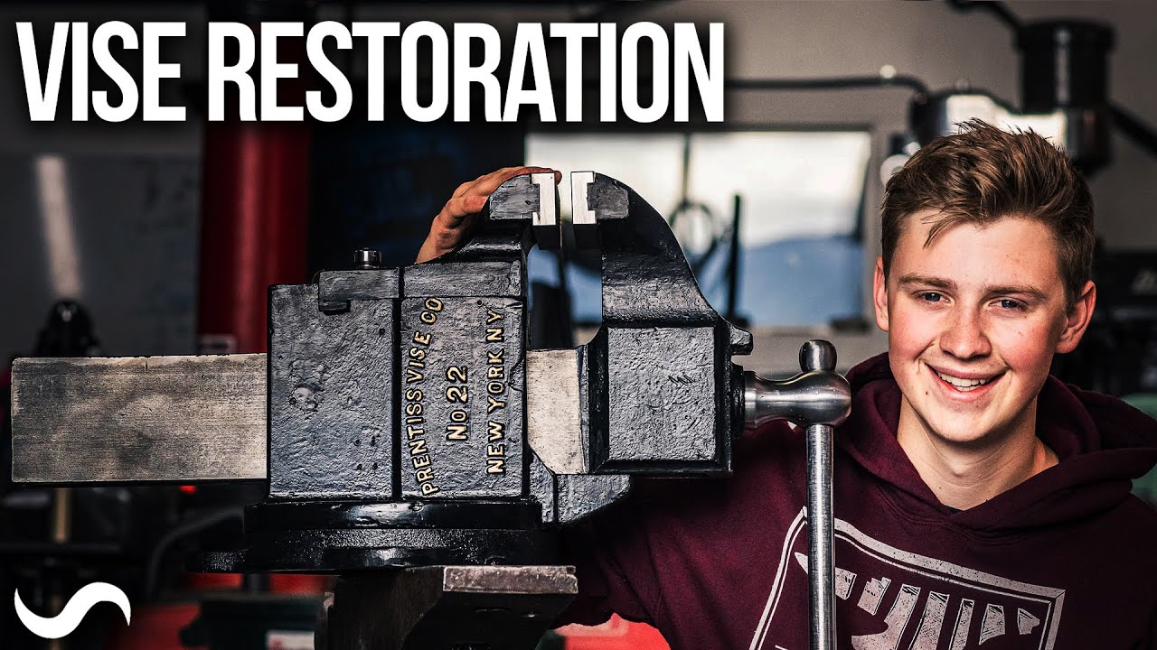 RESTORING A MONSTER VISE!!! - Prentiss No.22