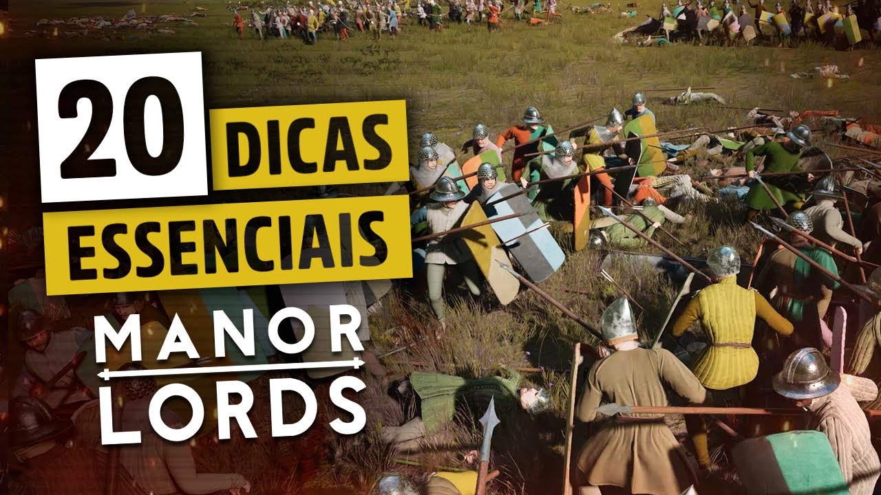 20 DICAS e SEGREDOS muito IMPORTANTES que você PRECISA SABER ao jogar MANOR LORDS! | GUIA COMPLETO
