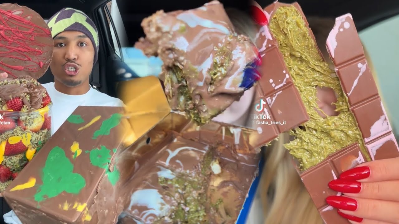EXTREMELY Satisfying Dubai Chocolate ASMR Compilation