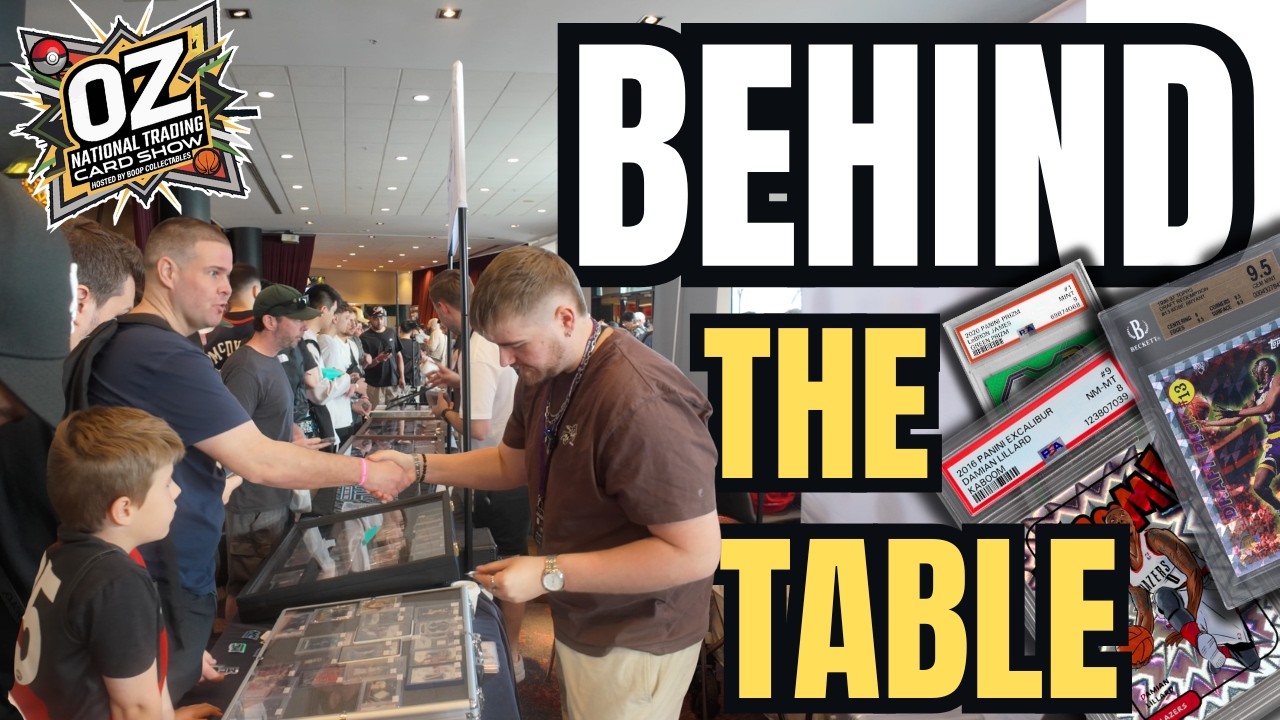 What It&rsquo;s REALLY Like Behind the Table at Australia&rsquo;s Biggest Card Show