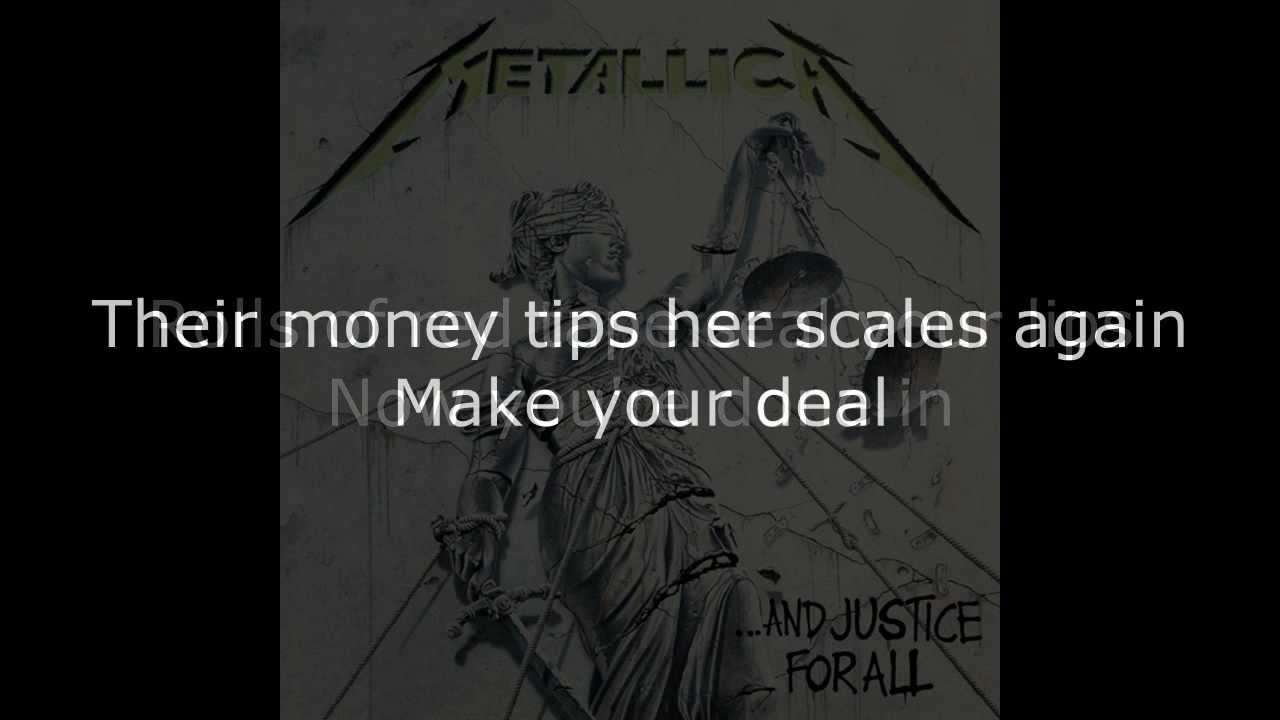 Metallica - ...And Justice For All Lyrics (HD)