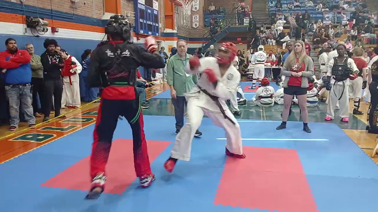 2/2026 Columbus GA Tournament. A Sparing Avanced Brown belt