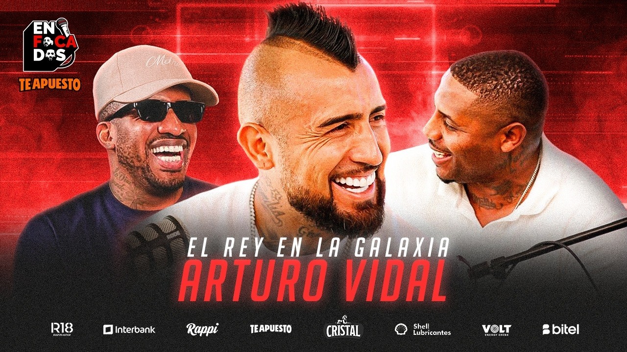 ARTURO VIDAL EN ENFOCADOS TE APUESTO - QUINTA TEMPORADA CON JEFFERSON FARFÁN Y ROBERTO GUISAZOLA