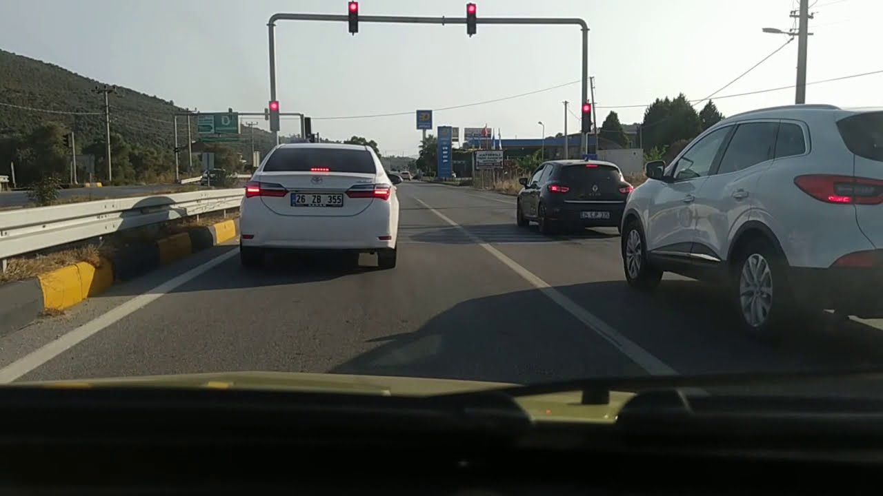 MİLAS BODRUM TURKEY YOL VİDEOSU