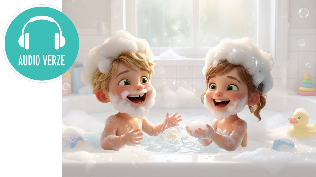 Velké koupání (AUDIO)🧼 Největší MÝDLOVÁ PÁRTY! 🛁✨ #koupani #pisnickyprodeti #svetliliatobiho