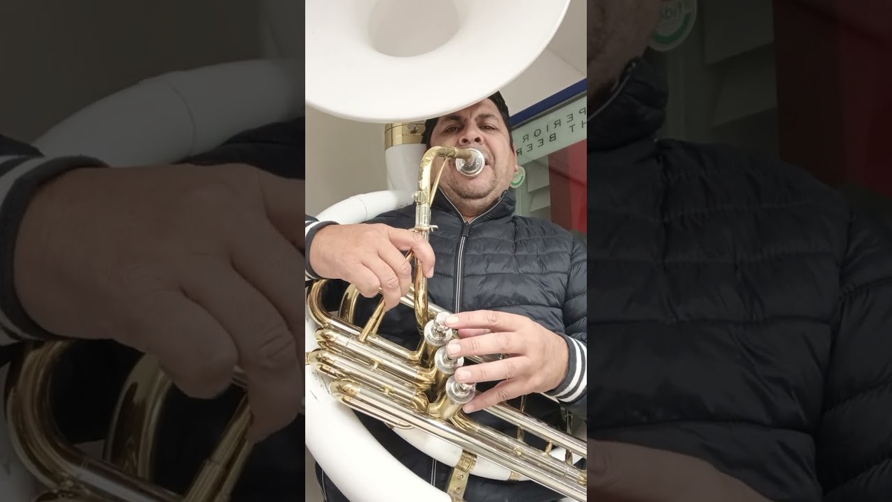 Clases de tuba (ritmo de 2/4 en Tono de FA) MAESTRO JOEL MONTES