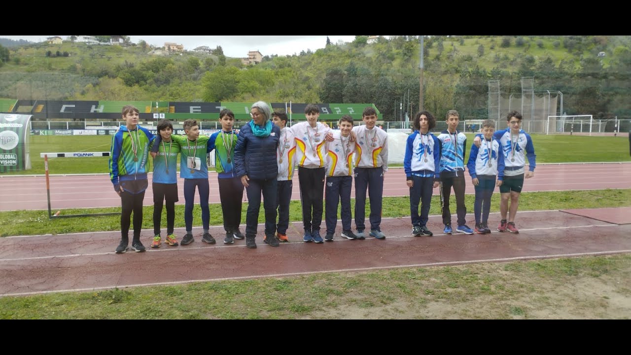 Staffetta 4x100 Ragazzi Abruzzo 2023