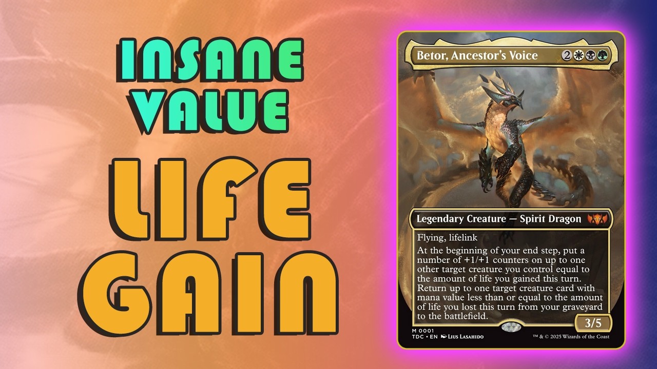 UNMATCHED VALUE... if you build her right  | Betor Ancestors Voice | EDH Tarkir Deck Tech