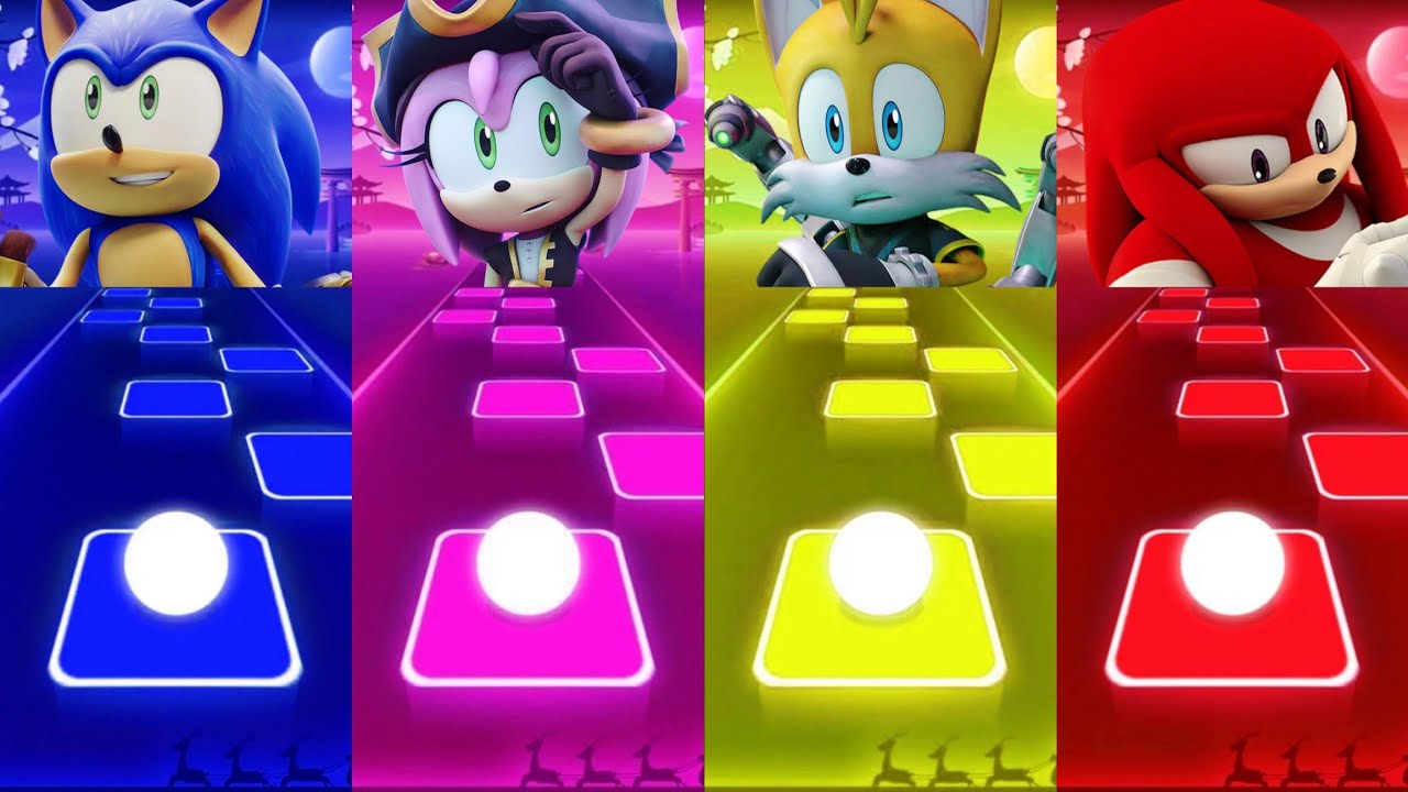 Sonic Prime ⛔️ Amy Rose ⛔️ Nine Tails ⛔️ Knuckles || Coffin Dance Cover || Tileshop EDM Rush