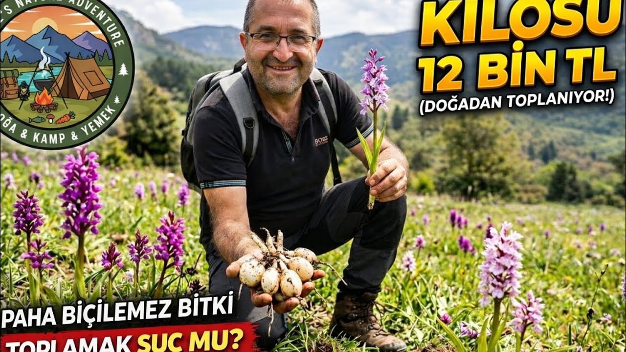 DOĞADAKİ EN DEĞERLİ BİTKİNİN PEŞİNDE SALEP 