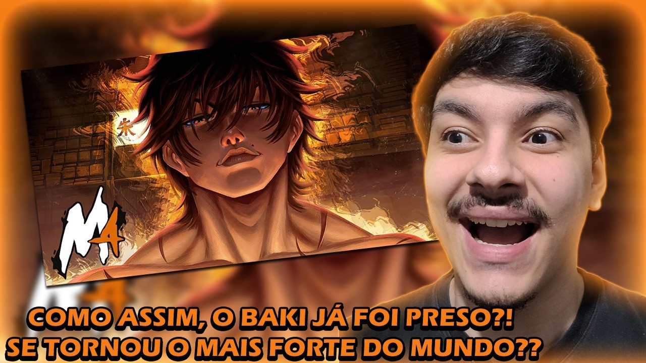 (ELE SUPEROU O OGRO?!) REACT M4rkim - Sangue Hanma (Baki)