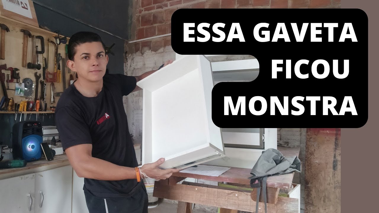 Gaveta com Fundo de 15mm, Entenda | ATUALY MARCENARIA