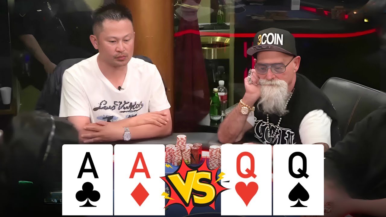 POCKET ACES for the CRAZIEST Pot of the NIGHT at LIVE Cash Game
