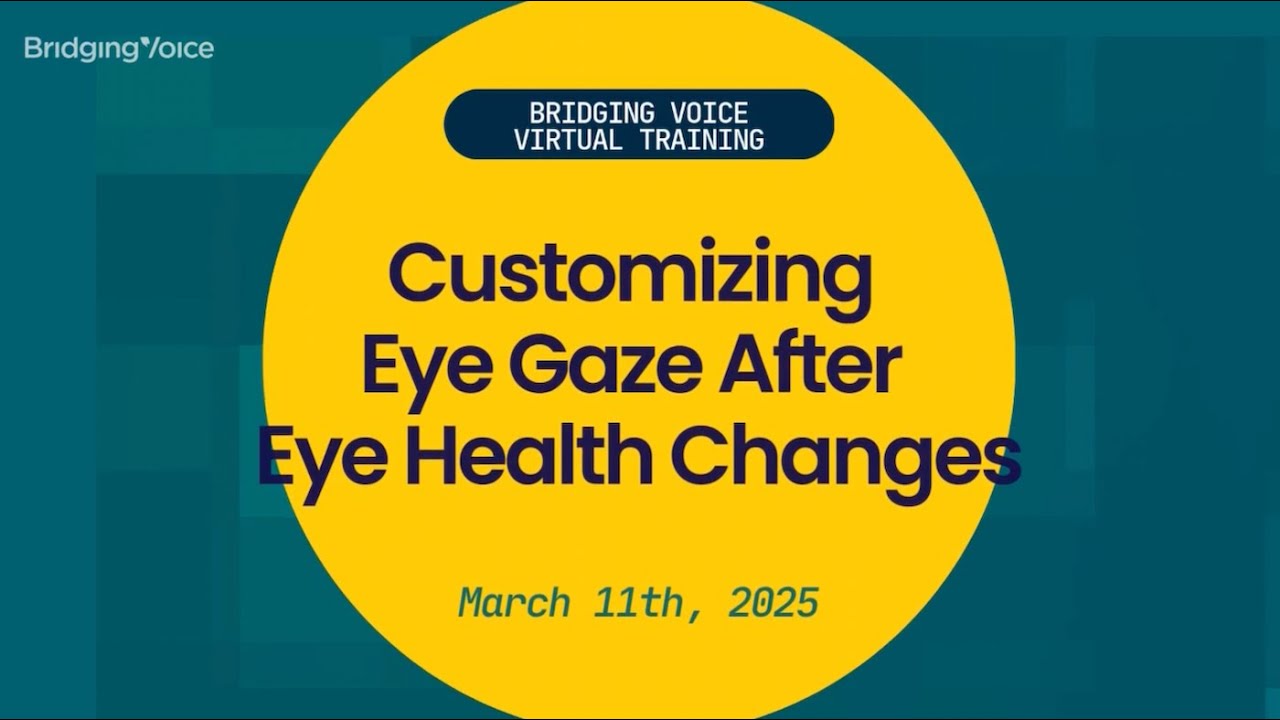 Eye Gaze After Eye Health Changes