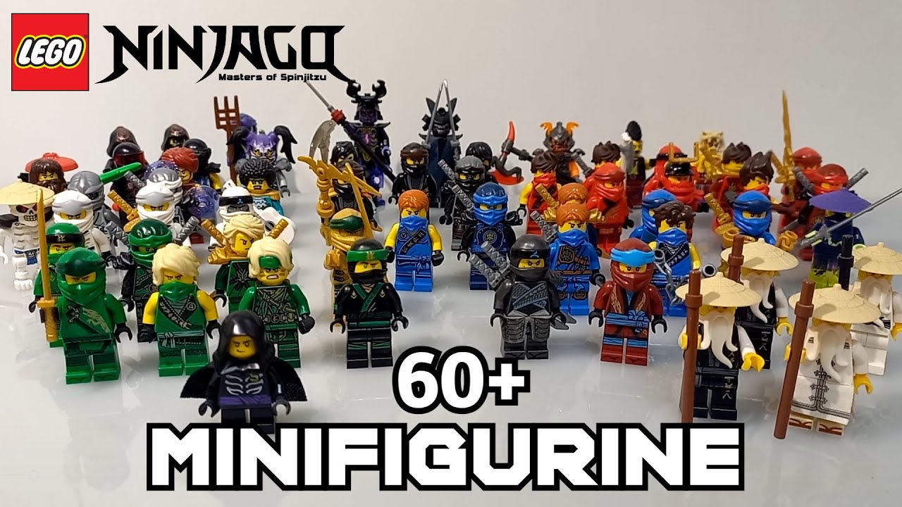 Vă prezint TOATE minifigurinele mele LEGO Ninjago!