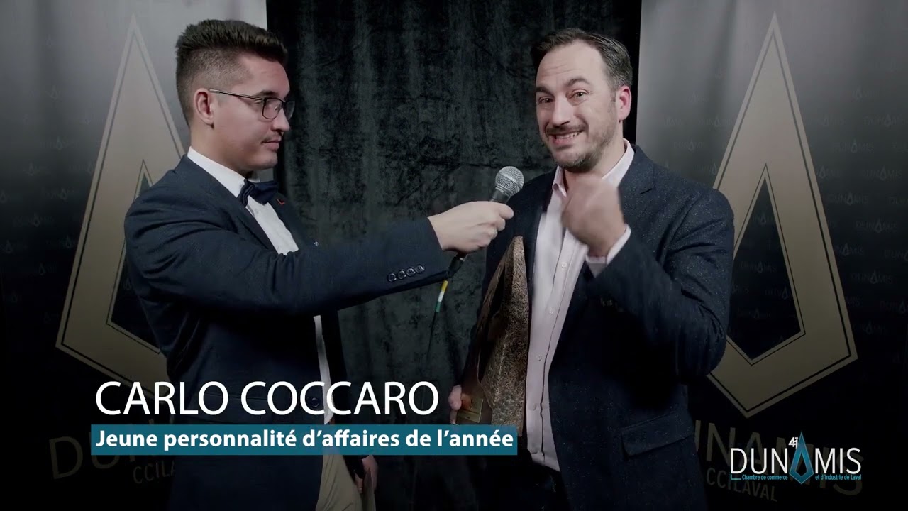 Jeune personnalit&eacute; d'affaires de l'ann&eacute;e (moins de 40 ans) - Carlo Coccaro - Aidersonenfant.com