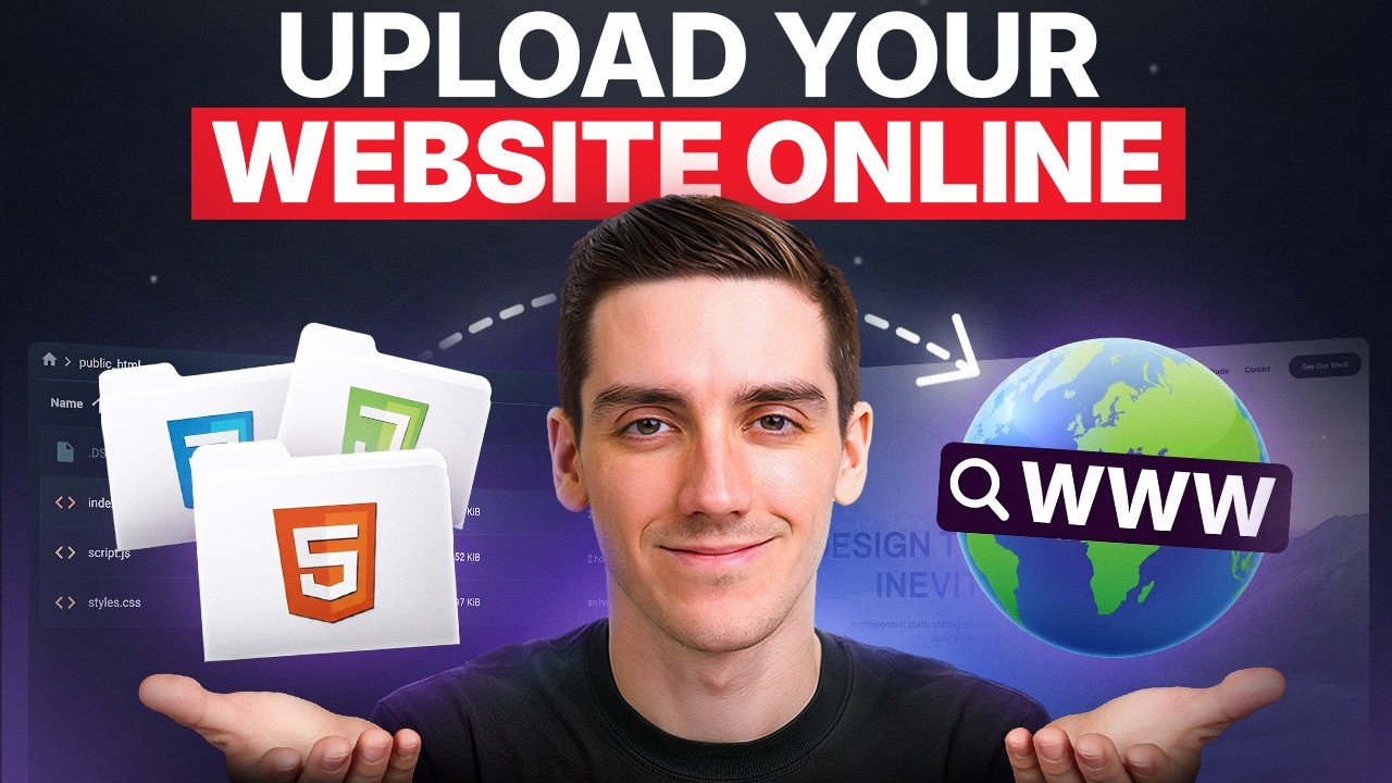 How to Upload your Website to the Internet (2026)
