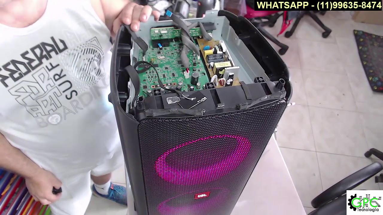 JBL PARTYBOX SEM SOM. MOLHOU