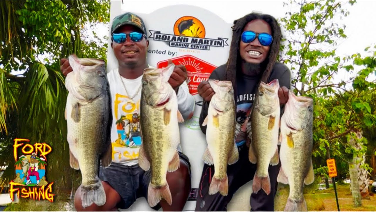 Lake Okeechobee Bass Fishing w/ Hood Fishing Entertainment - Roland Martin Marine Center Series