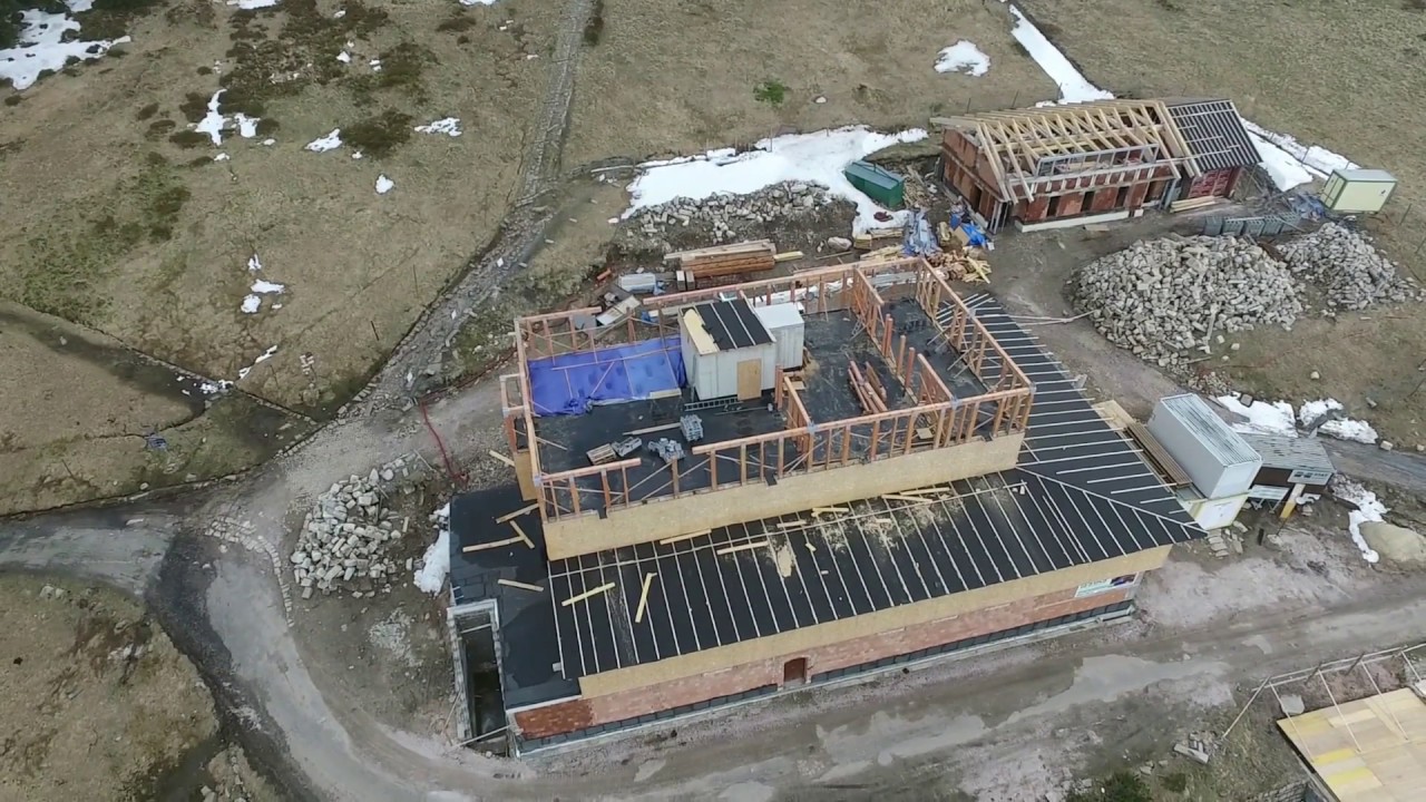 Petrova bouda 02 Krkono&scaron;e směr Moravsk&aacute; bouda. Phantom 3A