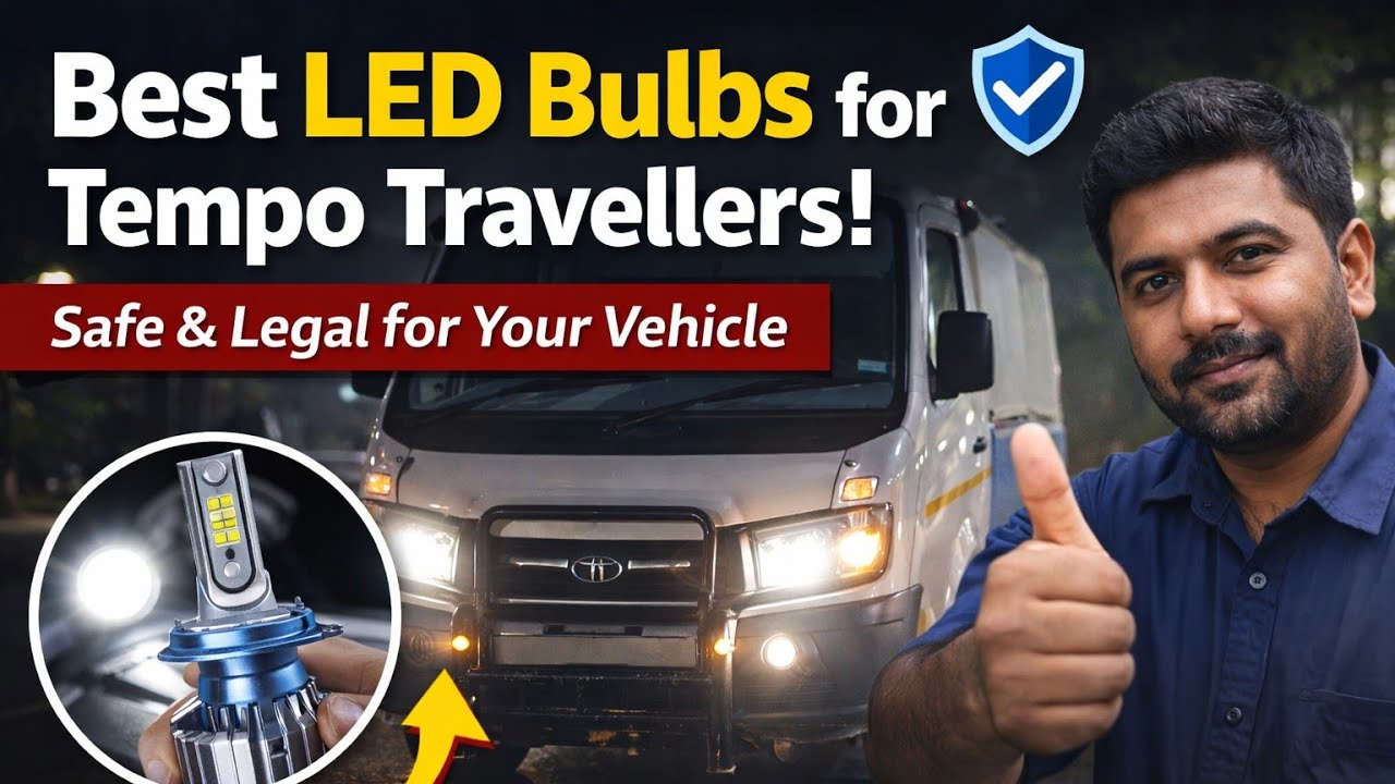  Tempo traveller BS6 Warm LED upgrade for clean & safe installation.”