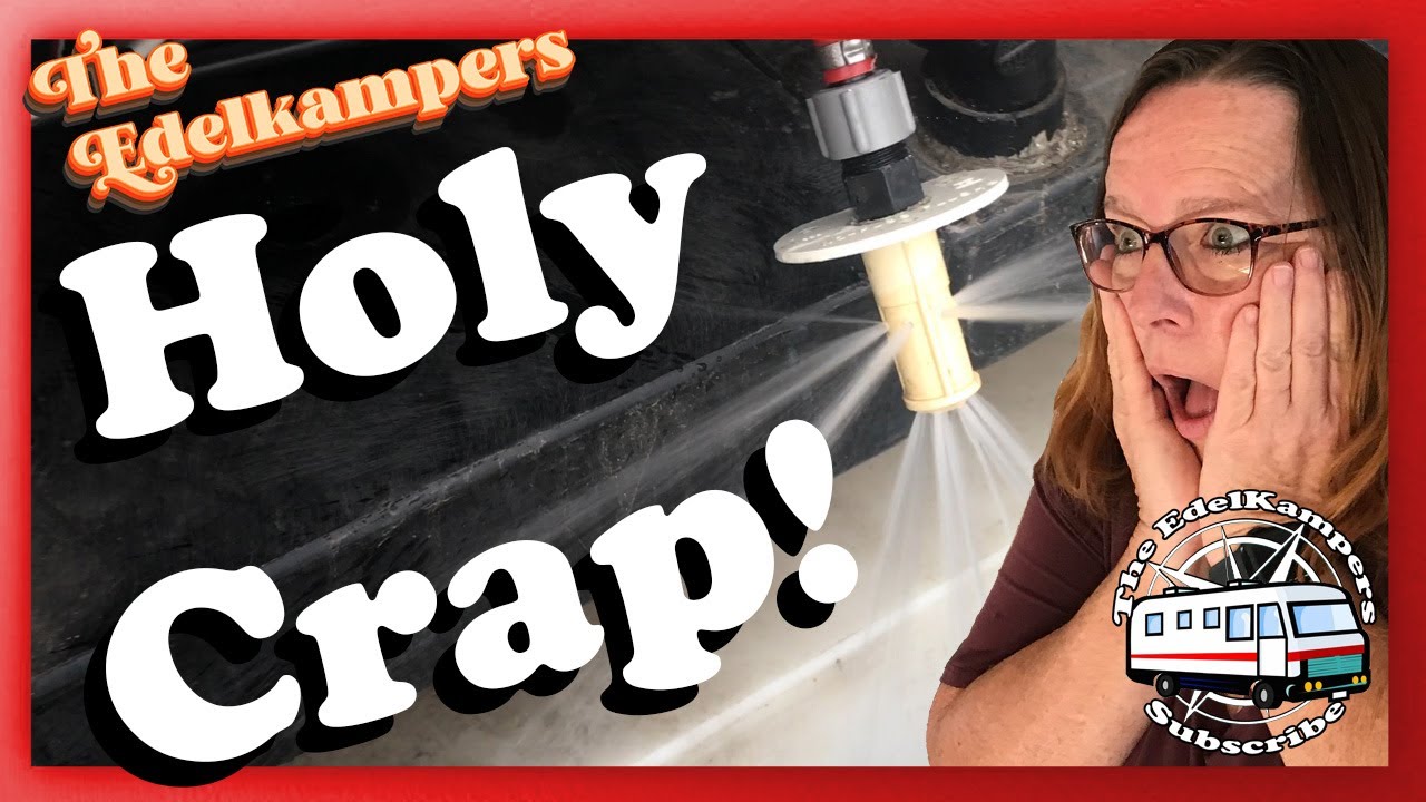 No Fuss Flush Not Working. Easy Black Tank Repair
