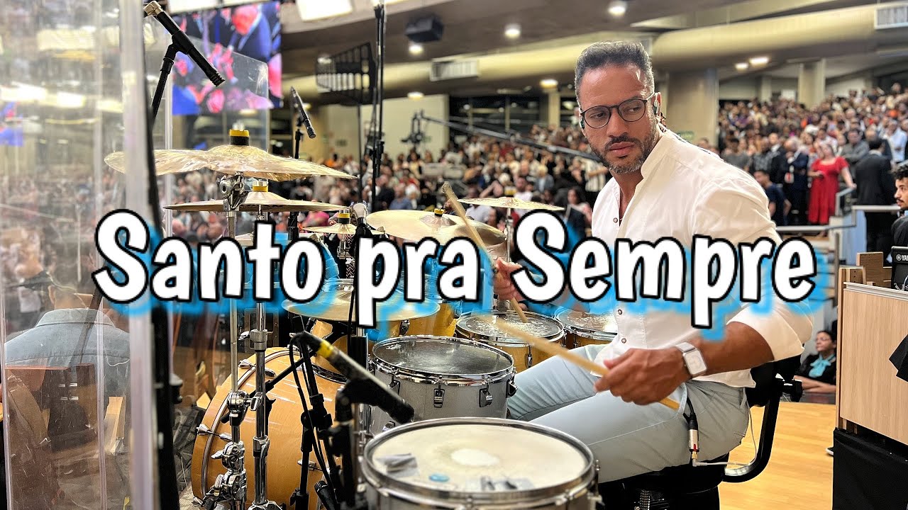 Santo pra Sempre - Brás Adoração- Danilo Martins (Drum Cover)