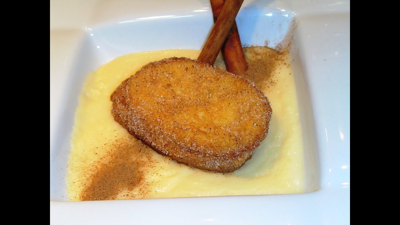 Receta Torrijas y Natillas - Recetas de cocina, paso a paso, tutorial. Loli Domínguez - Semana Santa
