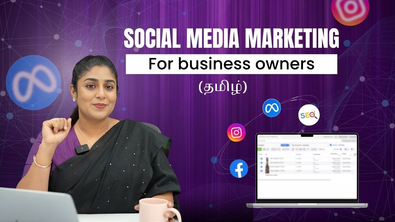Social media marketing  for Business Owners in Tamil | Beginner Roadmap | digital marketing Part 2